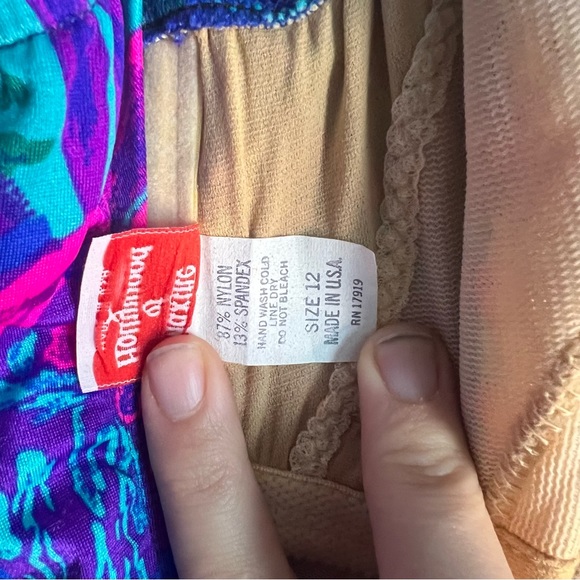 Neon 80's Maxine of Hollywood‎ One Piece Swimsuit - Picture 3 of 7